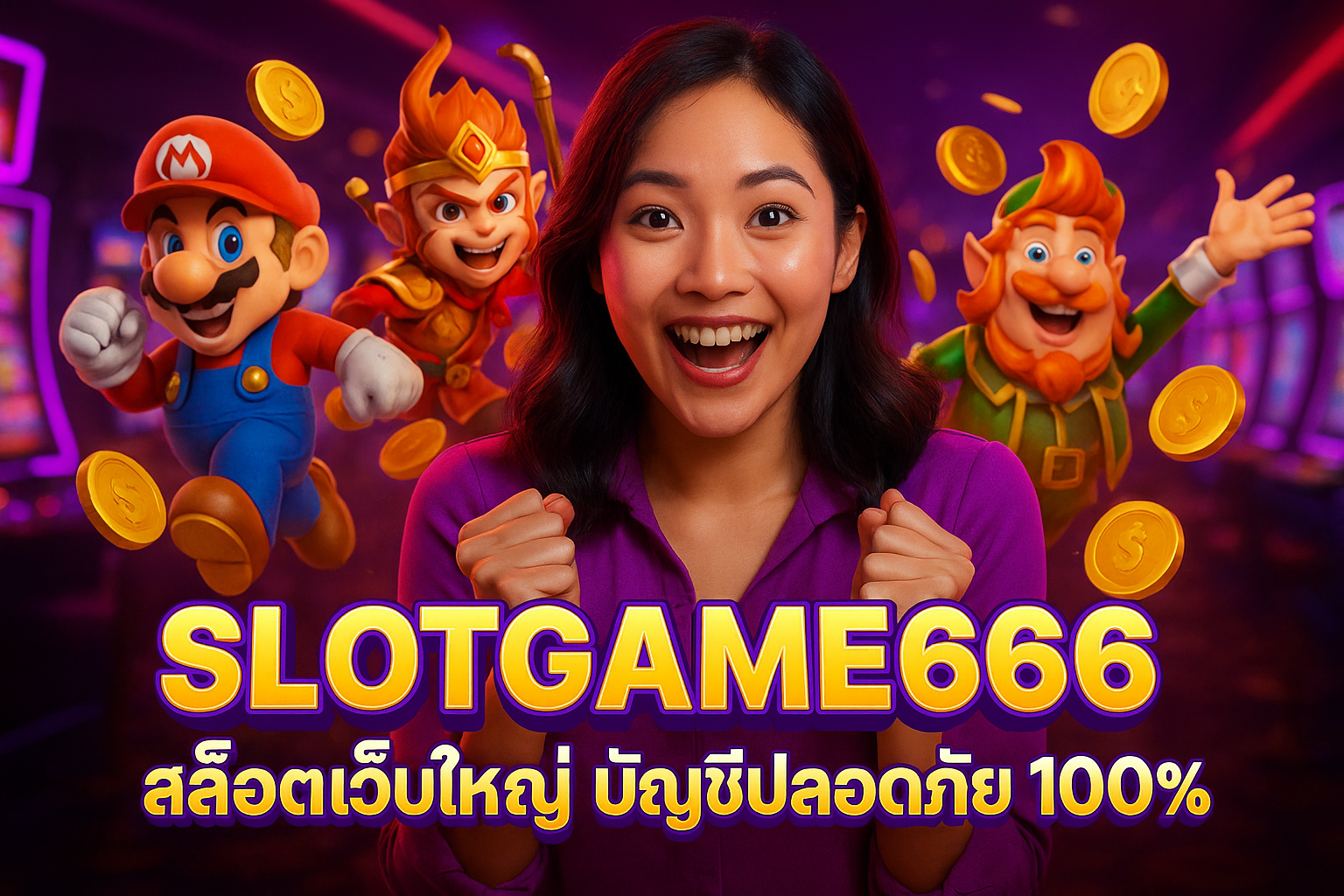SLOTGAME666 สล็อตเว็บใหญ่ บัญชีปลอดภัย 100%