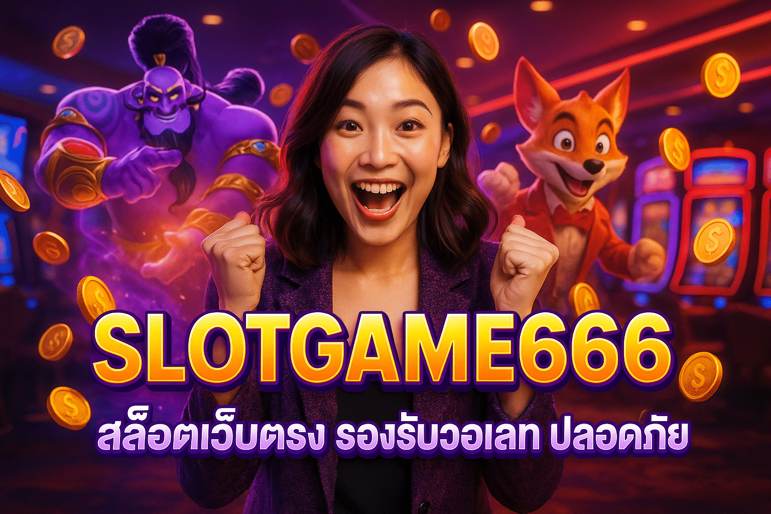 SLOTGAME666 สล็อตเว็บตรง รองรับวอเลท ปลอดภัย
