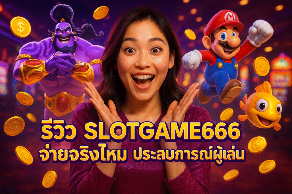 รีวิว SLOTGAME666 จ่ายจริงไหม ประสบการณ์ผู้เล่น