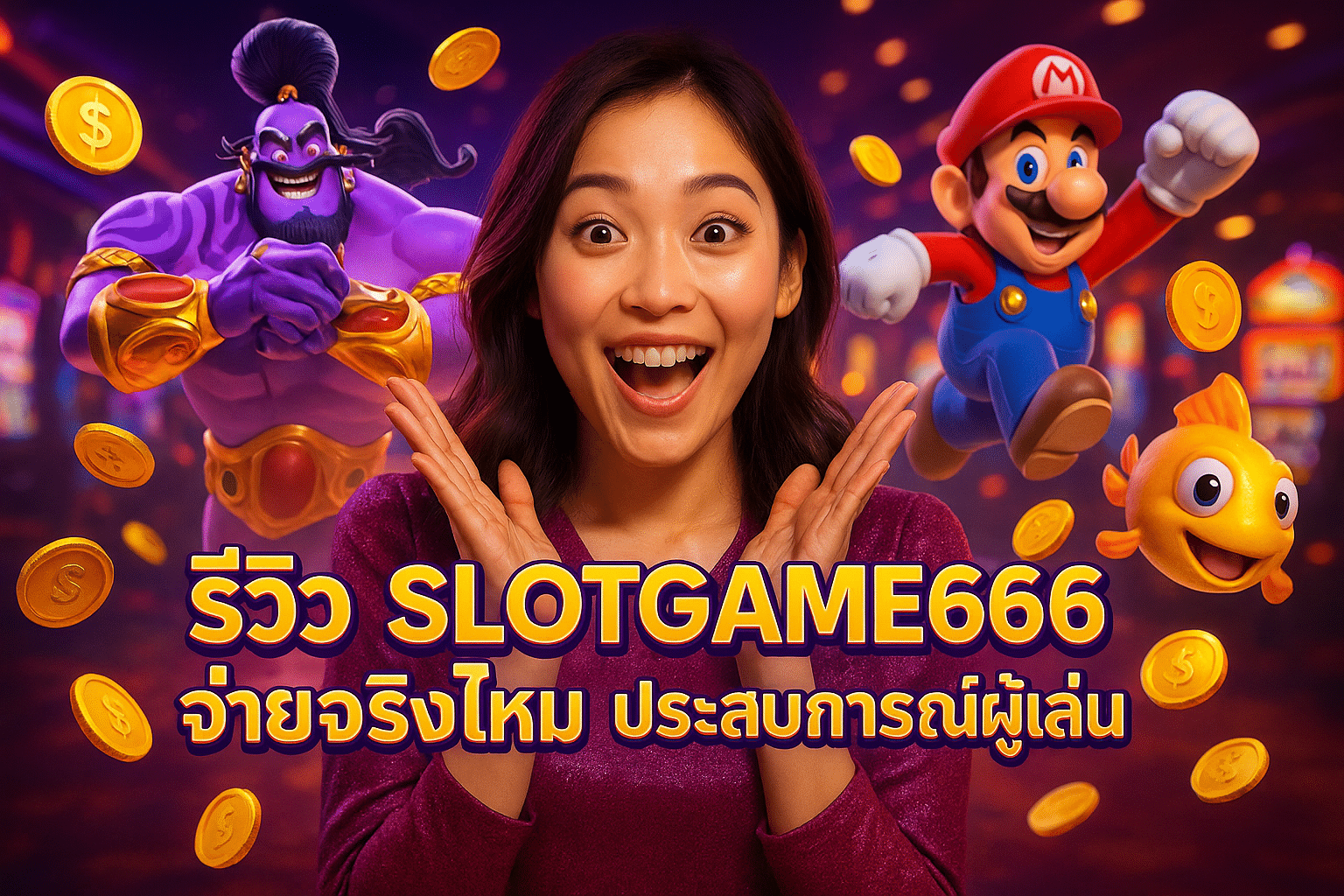 รีวิว SLOTGAME666 จ่ายจริงไหม ประสบการณ์ผู้เล่น