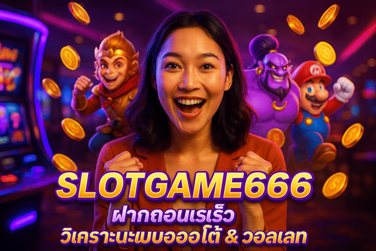 SLOTGAME666 ฝากถอนเร็ว วิเคราะห์ระบบออโต้ & วอลเลท