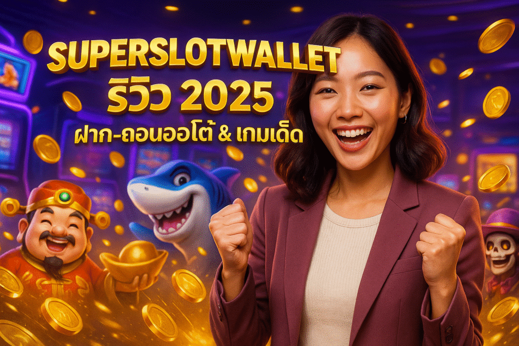 SUPERSLOTWALLET รีวิว 2025 – ฝาก-ถอนออโต้ & เกมเด็ด
