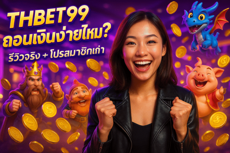 THBET99 ถอนเงินง่ายไหม? รีวิวจริง + โปรสมาชิกเก่า